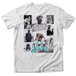 new adult tupac shirt unisex for men woman, rap hip hop tee west coast